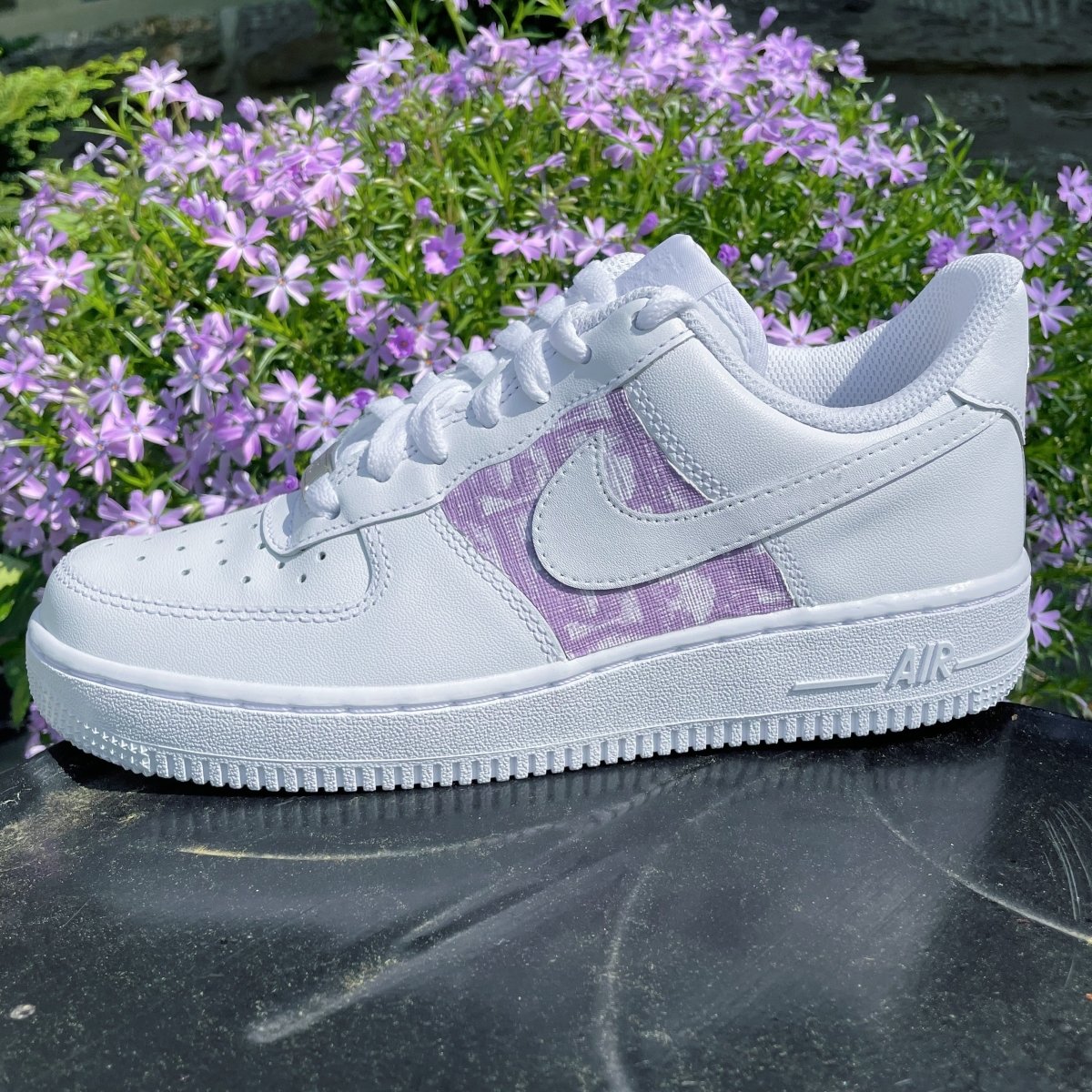 Lavender Dior Nike AF1 Low (Women's) - DJ ZO Designs