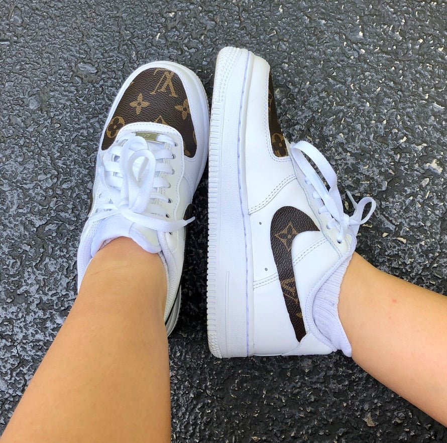 Reworked LV Nike AF1 (Kids) – DJ ZO Designs