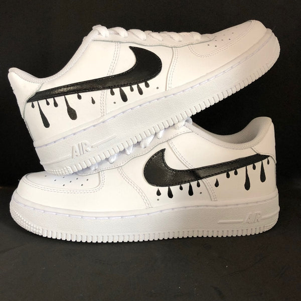 Nike af1 black tick Clearance