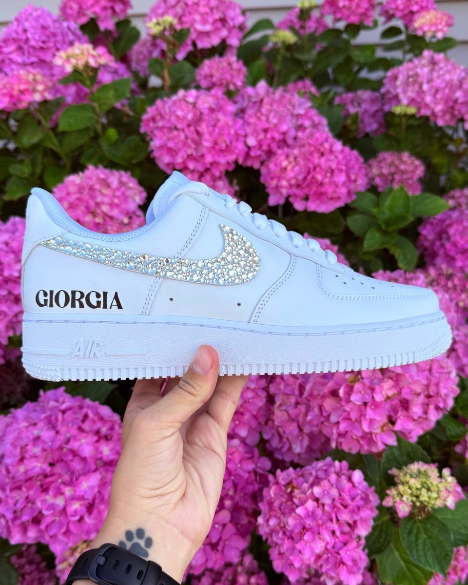 'Sparkle & Glow' Nike AF1 (Adult Sizes) - DJ ZO Designs