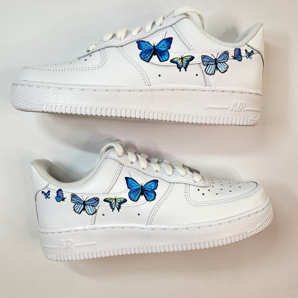 Customized Sneakers For Women | Nike Air Force Hand Painted Sneakers ...