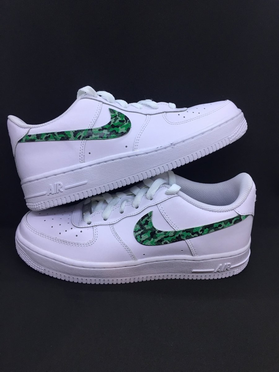 Camo Nike AF1 (Kid's) - DJ ZO Designs