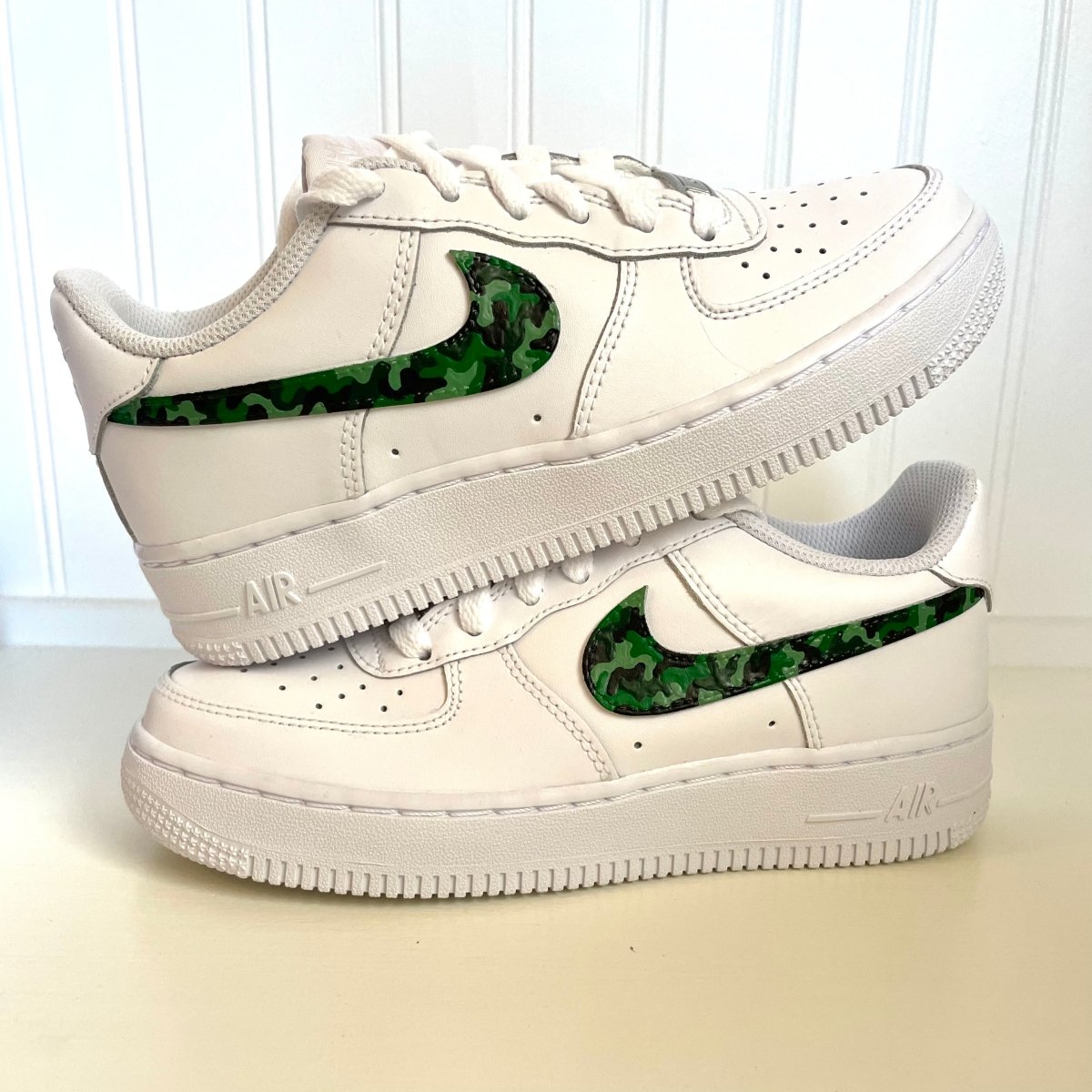 Camo Nike AF1 (Kid's) - DJ ZO Designs