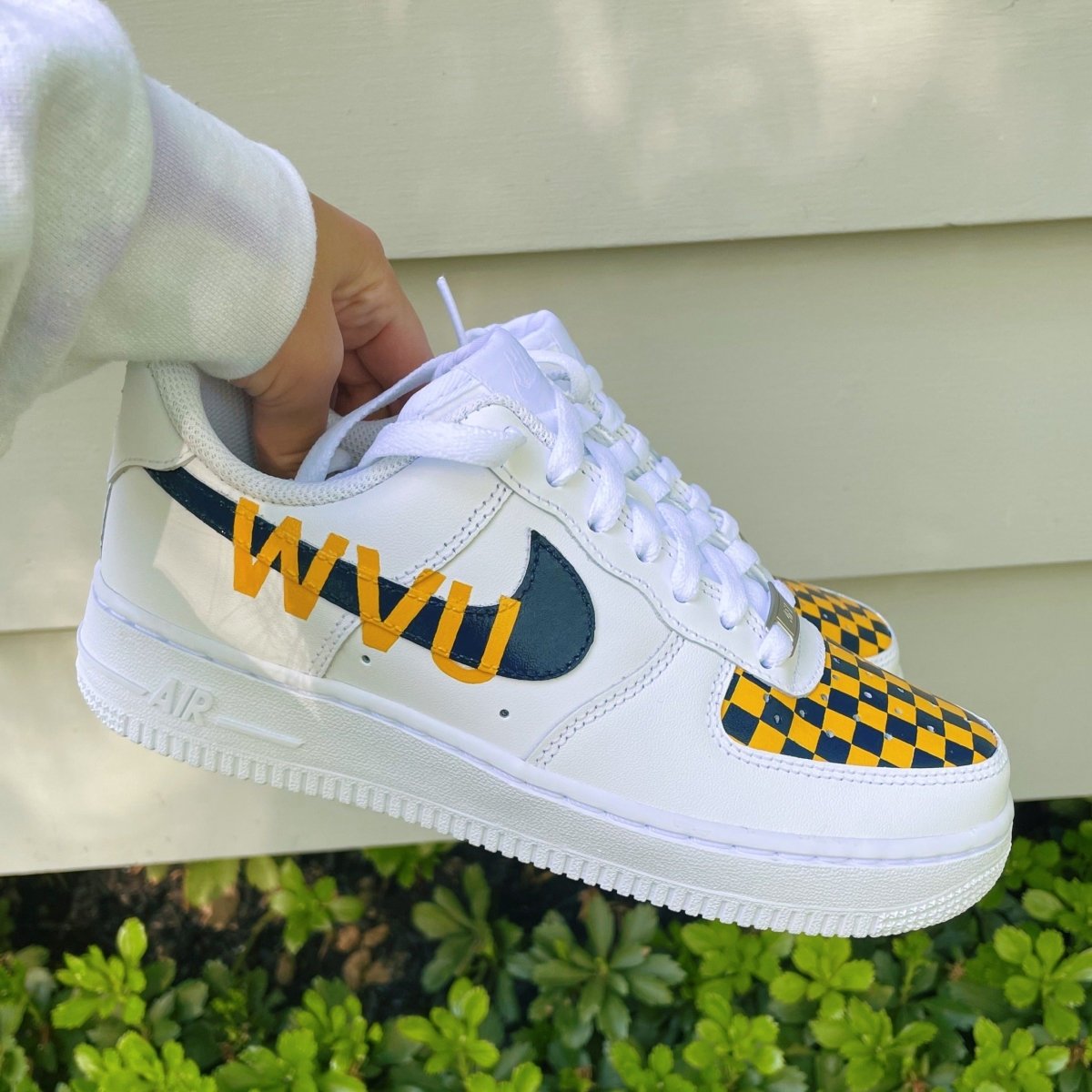 'College V4' Nike AF1 (Women's) - DJ ZO Designs