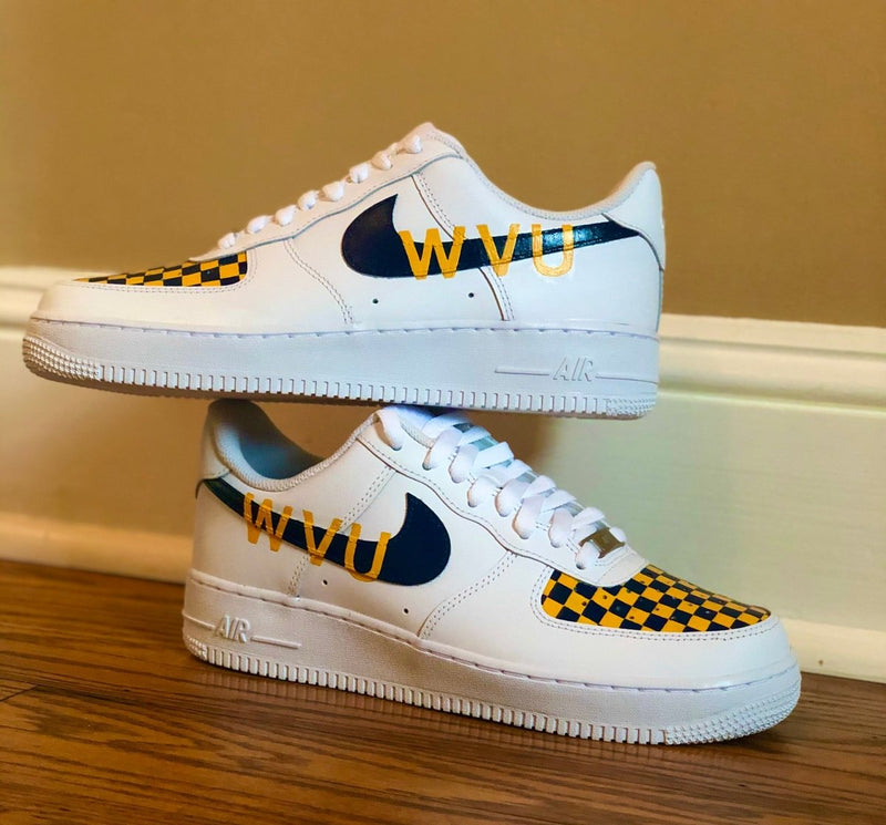 'College V4' Nike AF1 (Women's) - DJ ZO Designs