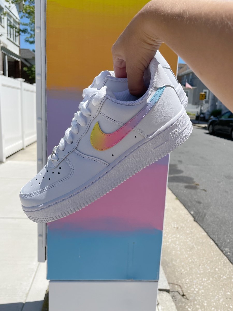 Pink af1 mens best sale