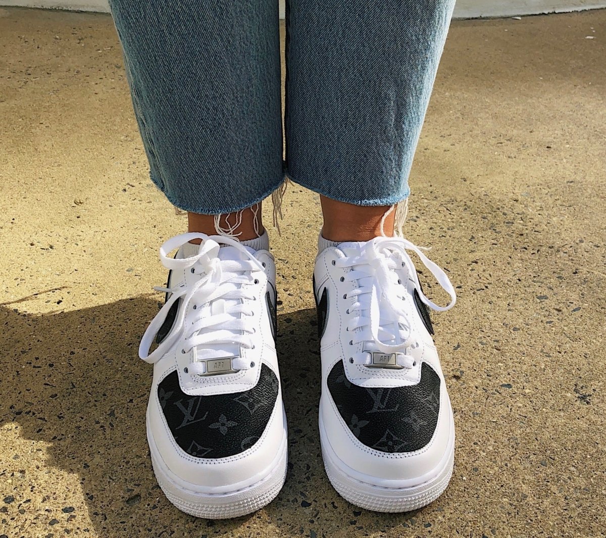 Reworked LV Eclipse Nike AF1 (Women's) - DJ ZO Designs