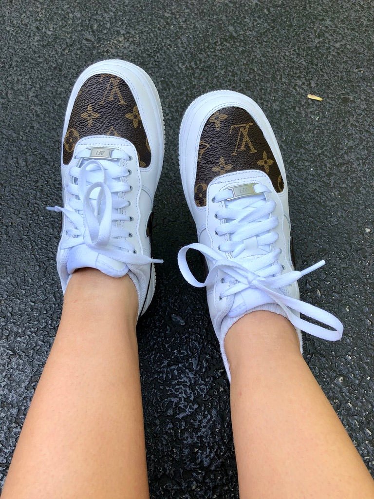 Reworked LV Nike AF1 (Kids) - DJ ZO Designs