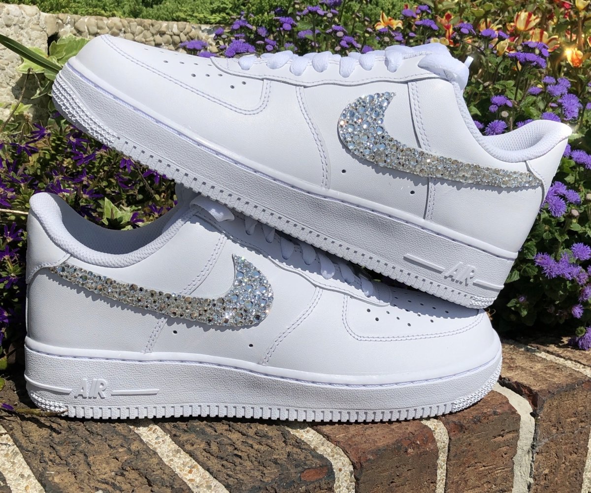 Nike glitter air force best sale