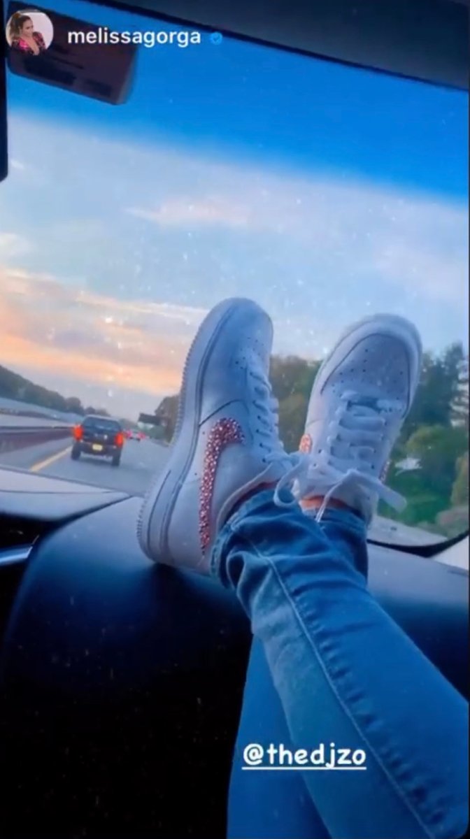 'Sparkle & Glow' Rose Gold Nike AF1 (Women's) - DJ ZO Designs