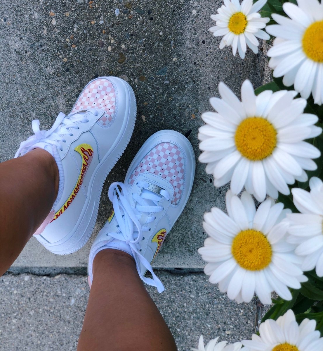 'Sweet Summer' Nike AF1 (Women's) - DJ ZO Designs