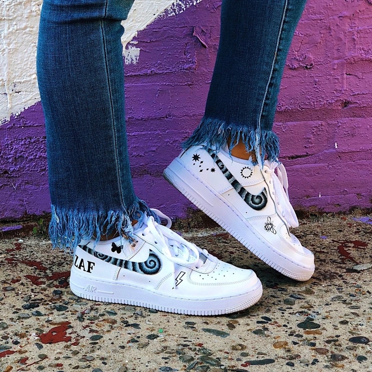 'The Be YOU' Nike AF1 (Women's) - DJ ZO Designs