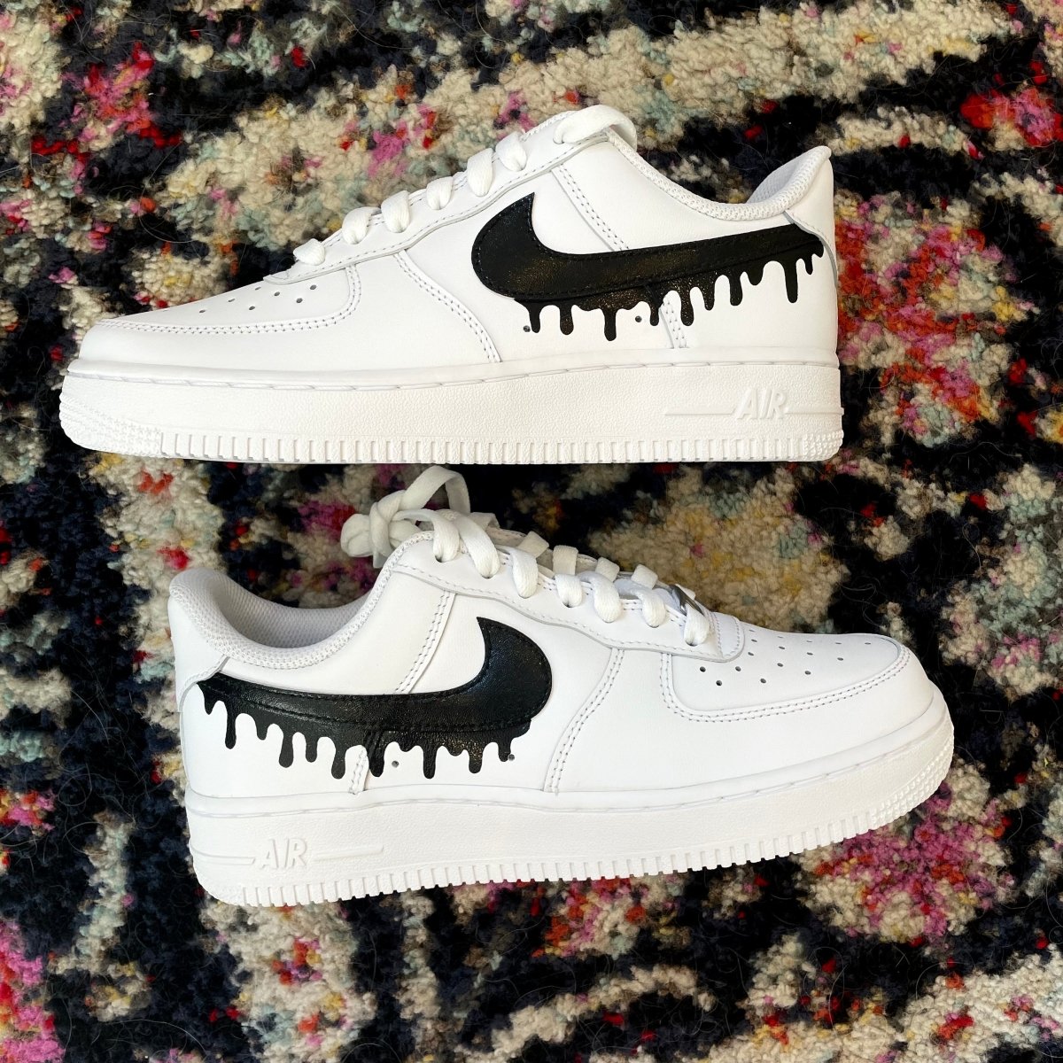 The Drip Swoosh V2 Nike AF1 (Kids) - DJ ZO Designs