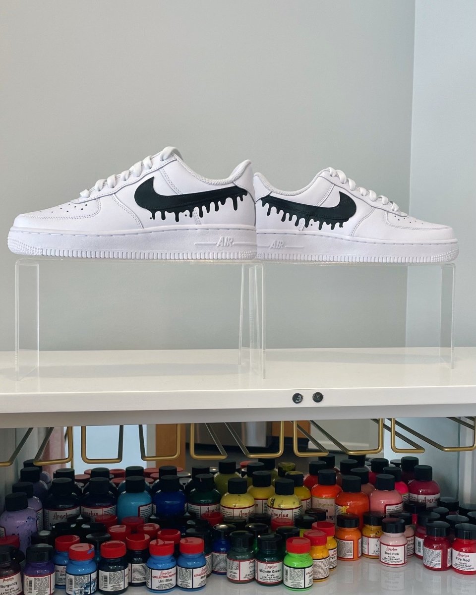 The Drip Swoosh V2 Nike AF1 (Women's) - DJ ZO Designs